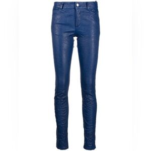 Zadig & Voltaire Phlame crinkled leather pants